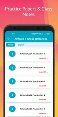 AirForce Y Group V.V.I Ques. android App screenshot 1